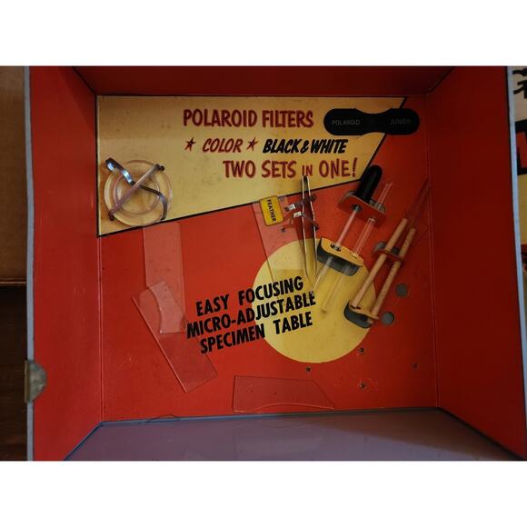 Vintage Gilbert 13031 Microscope and Lab Set - Picture 8 of 11